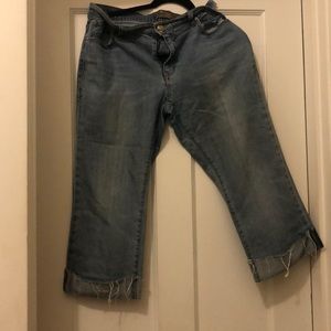 Old navy wide legged capris